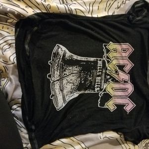 Girls vintage ACDC tshirt